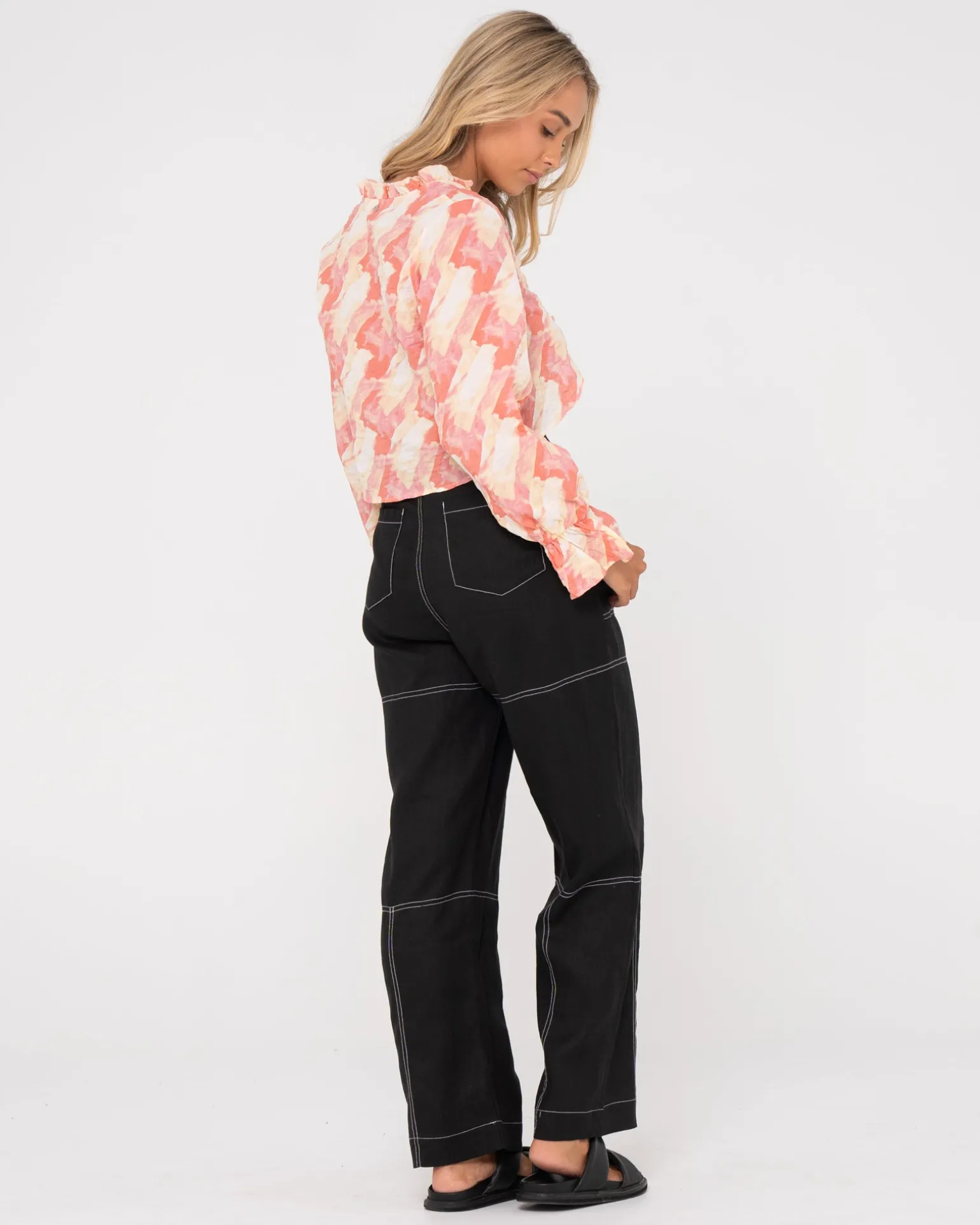Cosmos Long Sleeve Shirt | Rusty Cheap