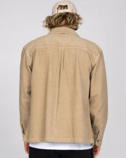 Coup Cord Long Sleeve Overshirt | Rusty Shop
