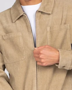 Coup Cord Long Sleeve Overshirt | Rusty Shop