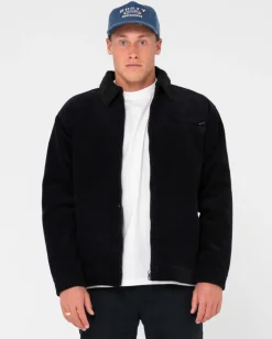 Coup Cord Zip Up Jacket | Rusty Flash Sale