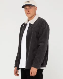 Coup Cord Zip Up Jacket | Rusty Cheap
