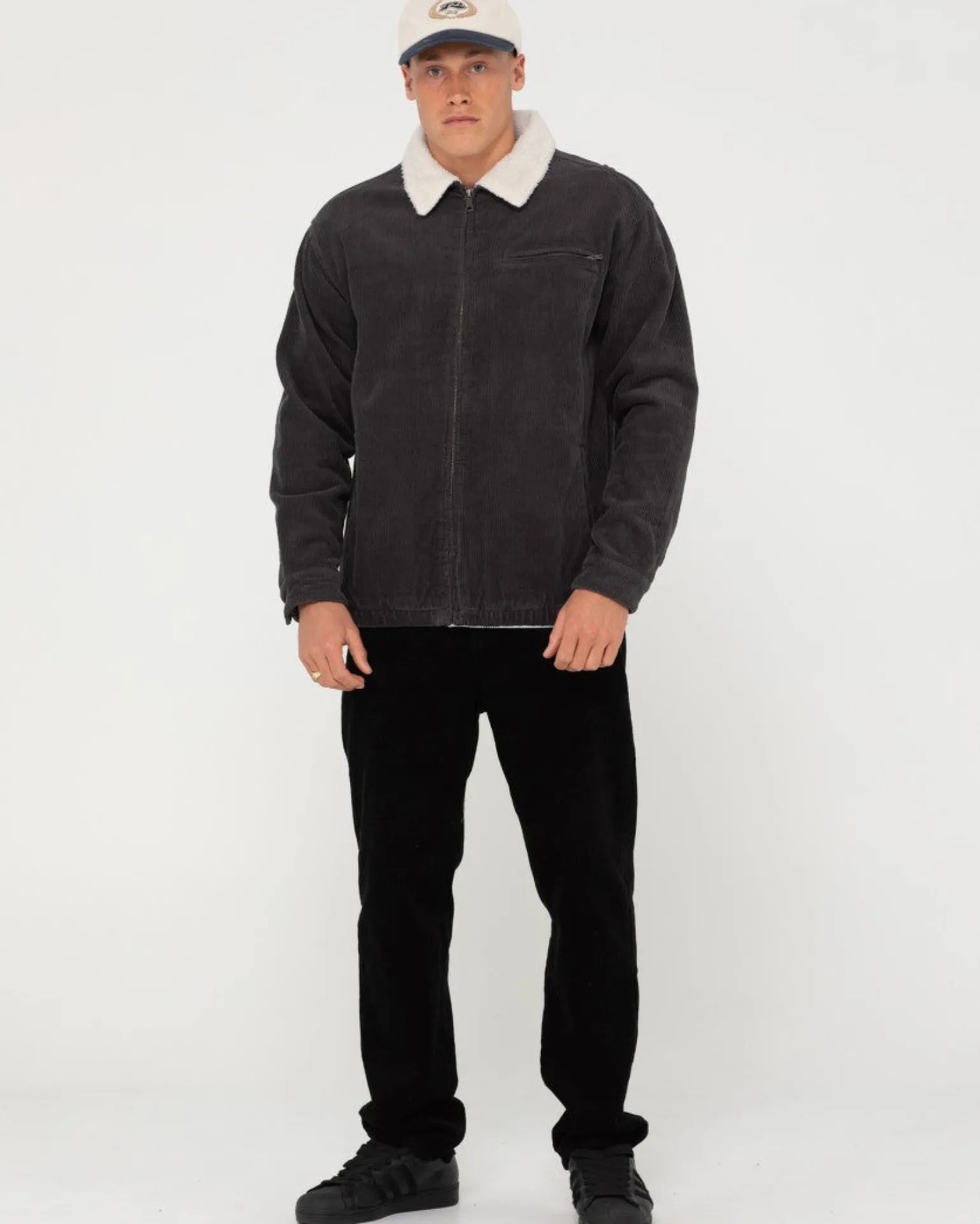 Coup Cord Zip Up Jacket | Rusty Cheap