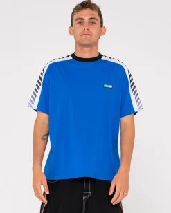 Crave The Grave Mesh Shoulder Panel Tee | Rusty Shop
