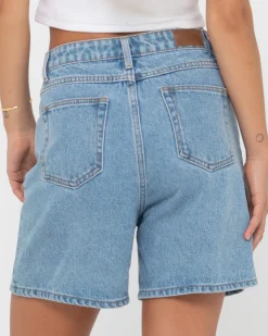 Cyprus High Waisted Denim Short | Rusty Flash Sale