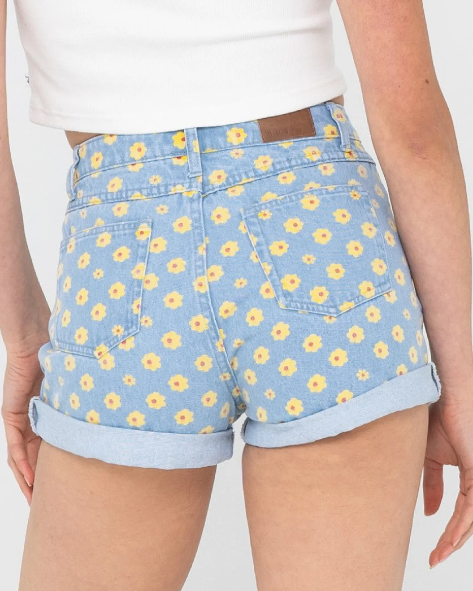 Daisy High Waisted Denim Short | Rusty Flash Sale