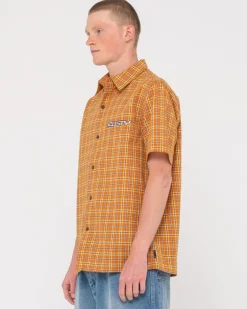 Datsun 2K Relaxed Check Shirt | Rusty Discount