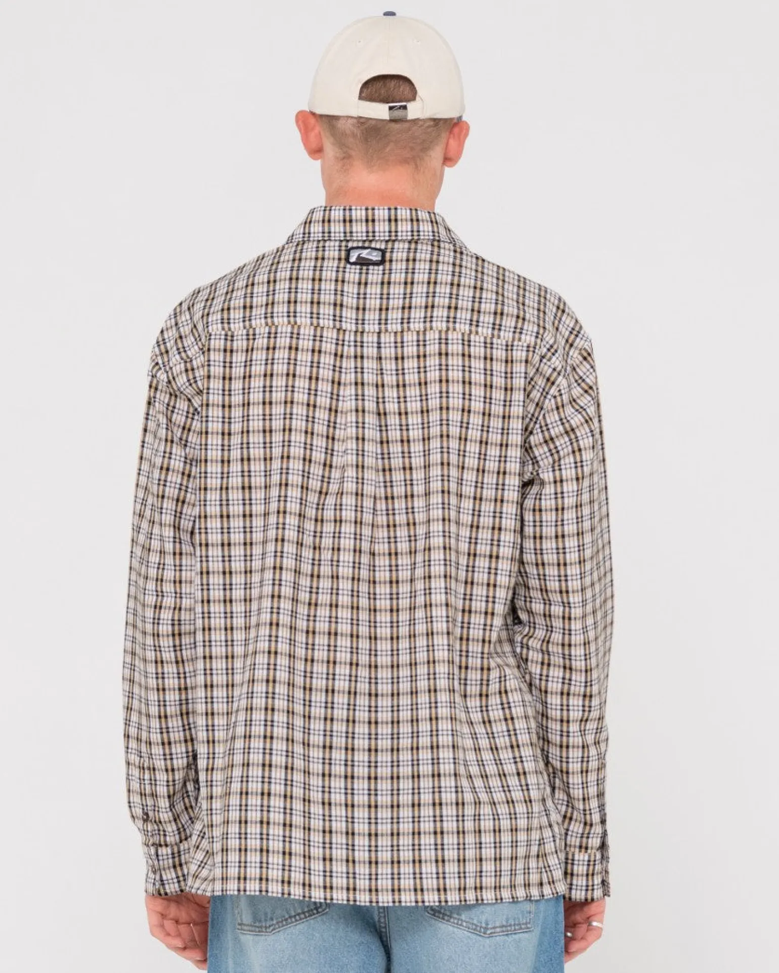 Datsun Relaxed Check Long Sleeve Shirt | Rusty Store
