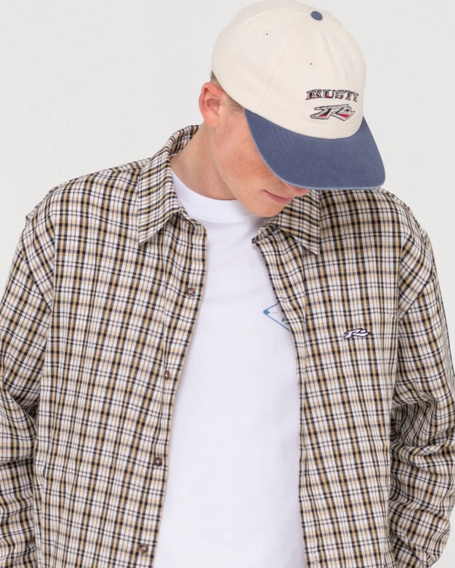 Datsun Relaxed Check Long Sleeve Shirt | Rusty Store