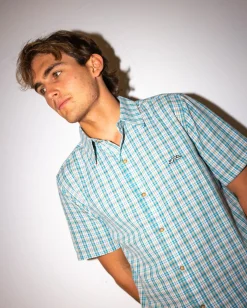 Datsun Relaxed Fit Check Shirt | Rusty Best Sale