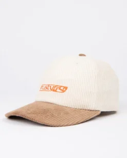Demo Embroidered Cord Six Panel Cap | Rusty Cheap