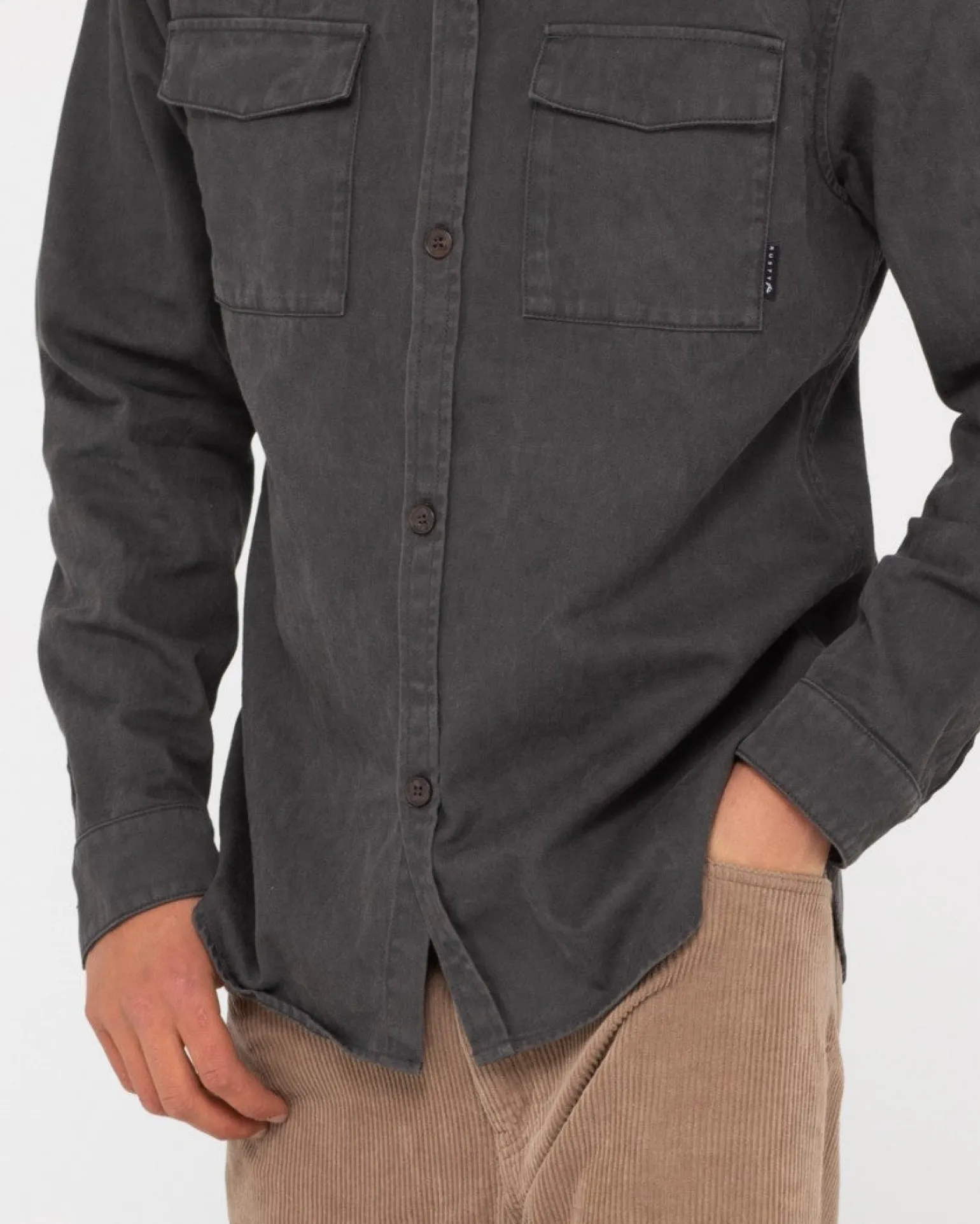 Dennis Chopper Long Sleeve Shirt | Rusty Online
