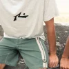 Double Drop Short Sleeve Tee | Rusty Best Sale