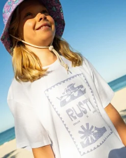 Dream State Oversized Tee Girls | Rusty Store