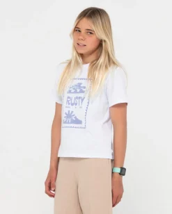 Dream State Oversized Tee Girls | Rusty Store