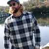 Dry Eyes Long Sleeve Flannel Shirt | Rusty Cheap