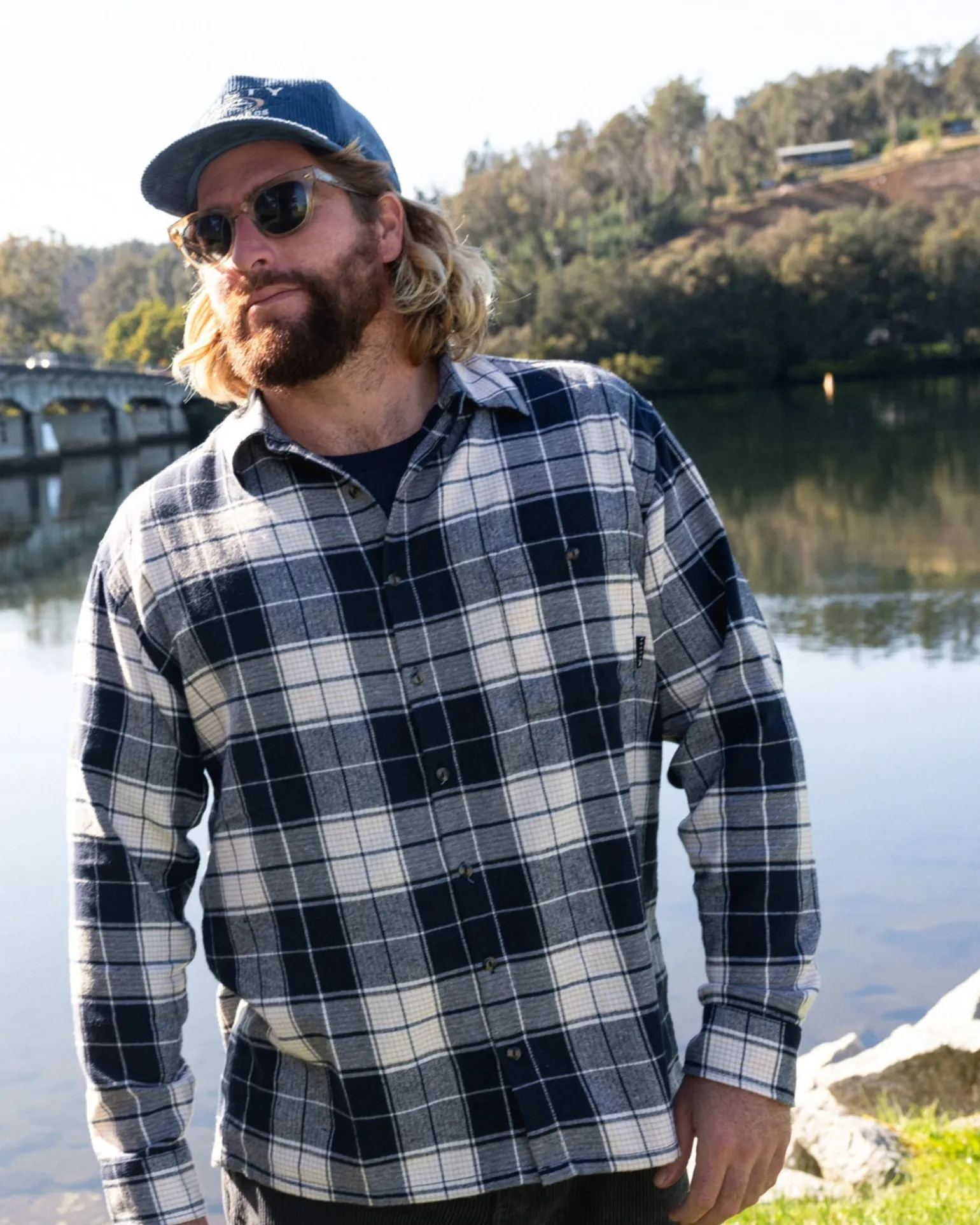 Dry Eyes Long Sleeve Flannel Shirt | Rusty Cheap