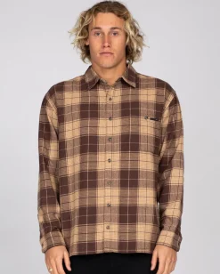 Dry Eyes Long Sleeve Flannel Shirt | Rusty Online