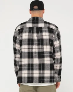 Dry Eyes Long Sleeve Flannel Shirt | Rusty Fashion