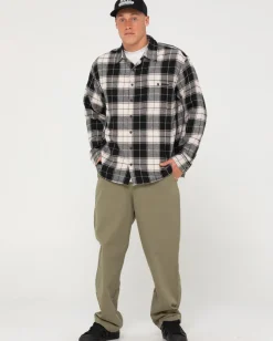 Dry Eyes Long Sleeve Flannel Shirt | Rusty Fashion