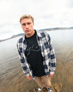 Dry Eyes Long Sleeve Flannel Shirt | Rusty Cheap