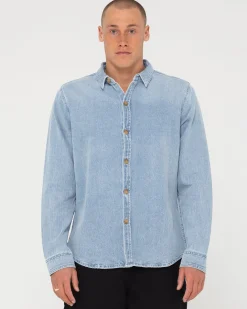 Dryver Denim Long Sleeve Shirt | Rusty Discount