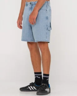 Dungaree Denim Relaxed Fit Walkshort | Rusty Best