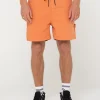 Dungaree Elastic Short | Rusty Best Sale