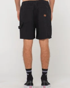 Dungaree Elastic Short | Rusty Fashion