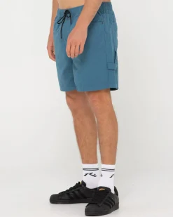 Dungaree Elastic Short | Rusty Best