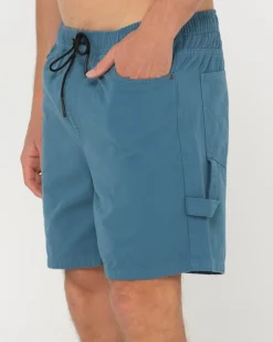 Dungaree Elastic Short | Rusty Best