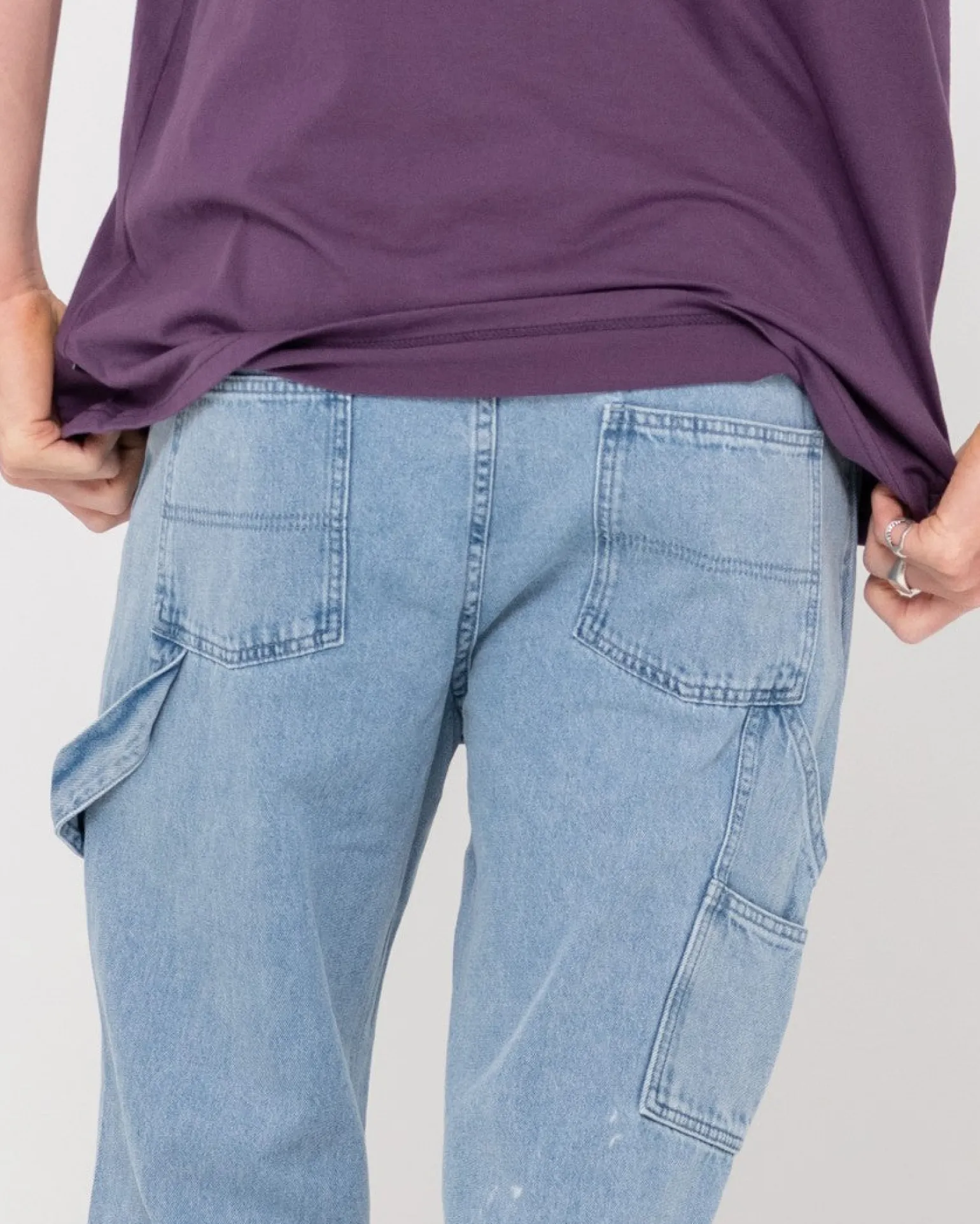 Dungaree Straight Fit Denim Pant | Rusty Cheap
