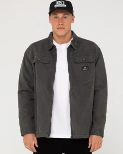Dungaree Zip Up Jacket | Rusty Hot