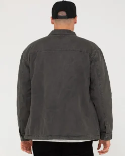 Dungaree Zip Up Jacket | Rusty Hot