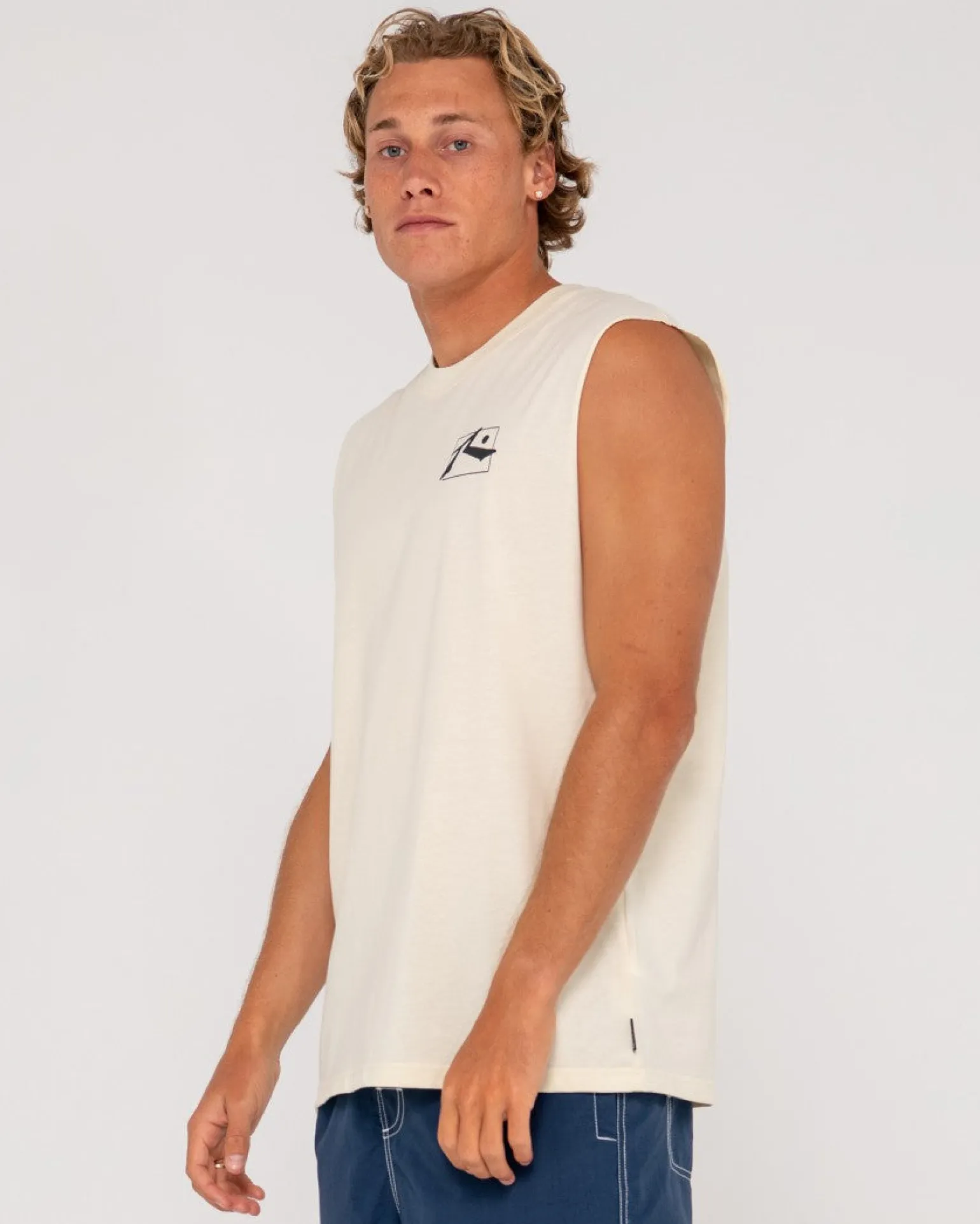 Dye Bath Graphic Muscle | Rusty Hot