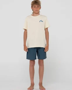 Dynamite Elastic Boardshort Boys | Rusty Sale
