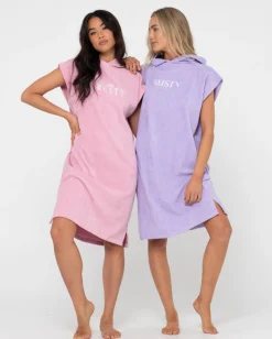 Essentials Hooded Change Towel | Rusty Cheap