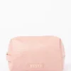 Essentials Textured Cosmetic Pouch | Rusty Online