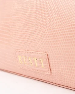 Essentials Textured Cosmetic Pouch | Rusty Online