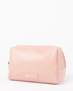 Essentials Textured Cosmetic Pouch | Rusty Store