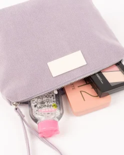 Essentials Textured Cosmetic Pouch | Rusty Fashion