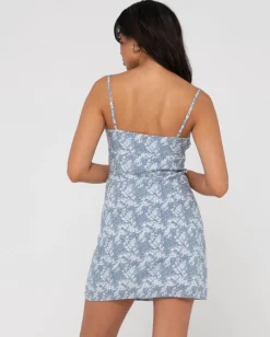 Estelle Floral Mini Slip Dress | Rusty New