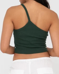 Everywhere One Shoulder Tank | Rusty Sale