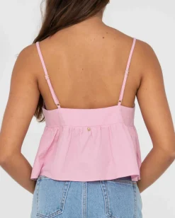 Felicity V Neck Cami Crop Top | Rusty Outlet