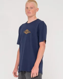 Filigree Short Sleeve Graphic Tee | Rusty Online