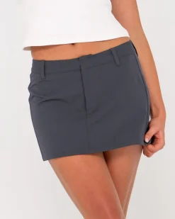 Finance Mommy Low Rise Suit Mini Skirt | Rusty Outlet