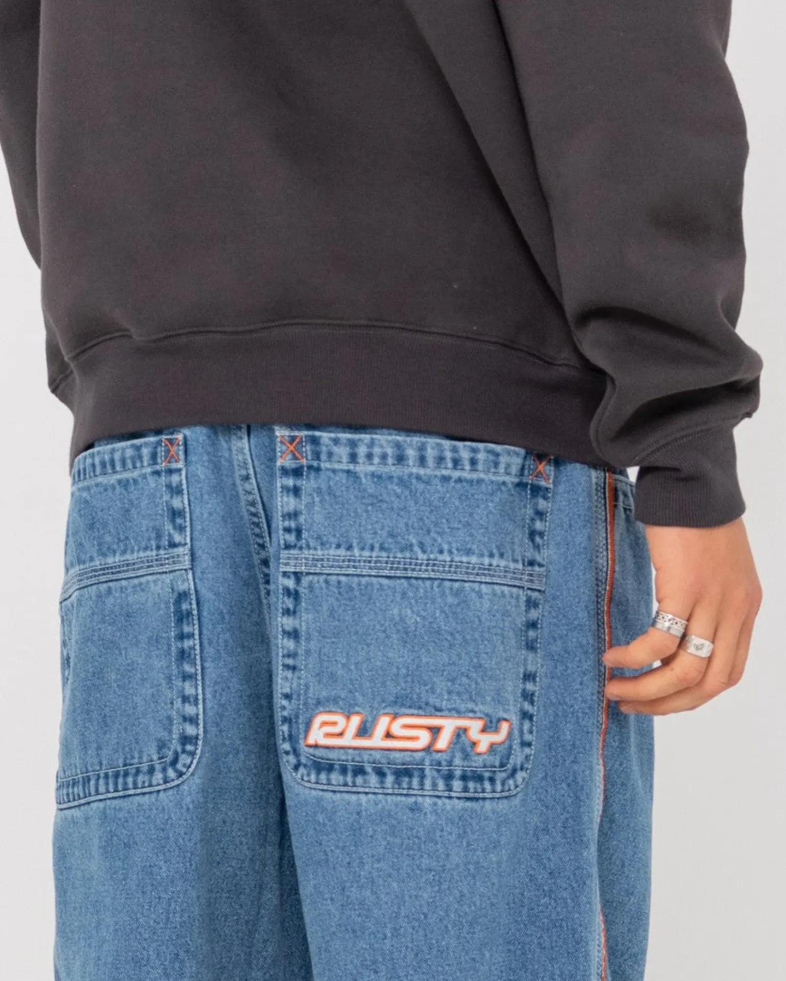 Flip Daddy 2.0 Baggy Fit Jean | Rusty Online