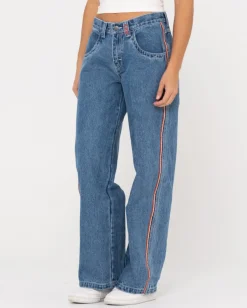 Flip Mommy Low Rise Baggy Jean | Rusty Online