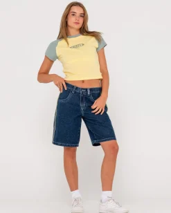 Flip Mommy Low Rise Baggy Jort | Rusty New