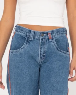 Flip Mommy Low Rise Baggy Jean | Rusty Online