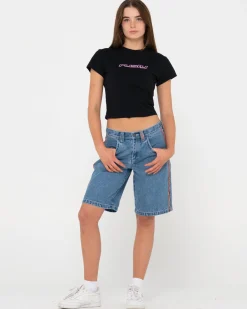 Flip Mommy Low Rise Baggy Jort | Rusty Best